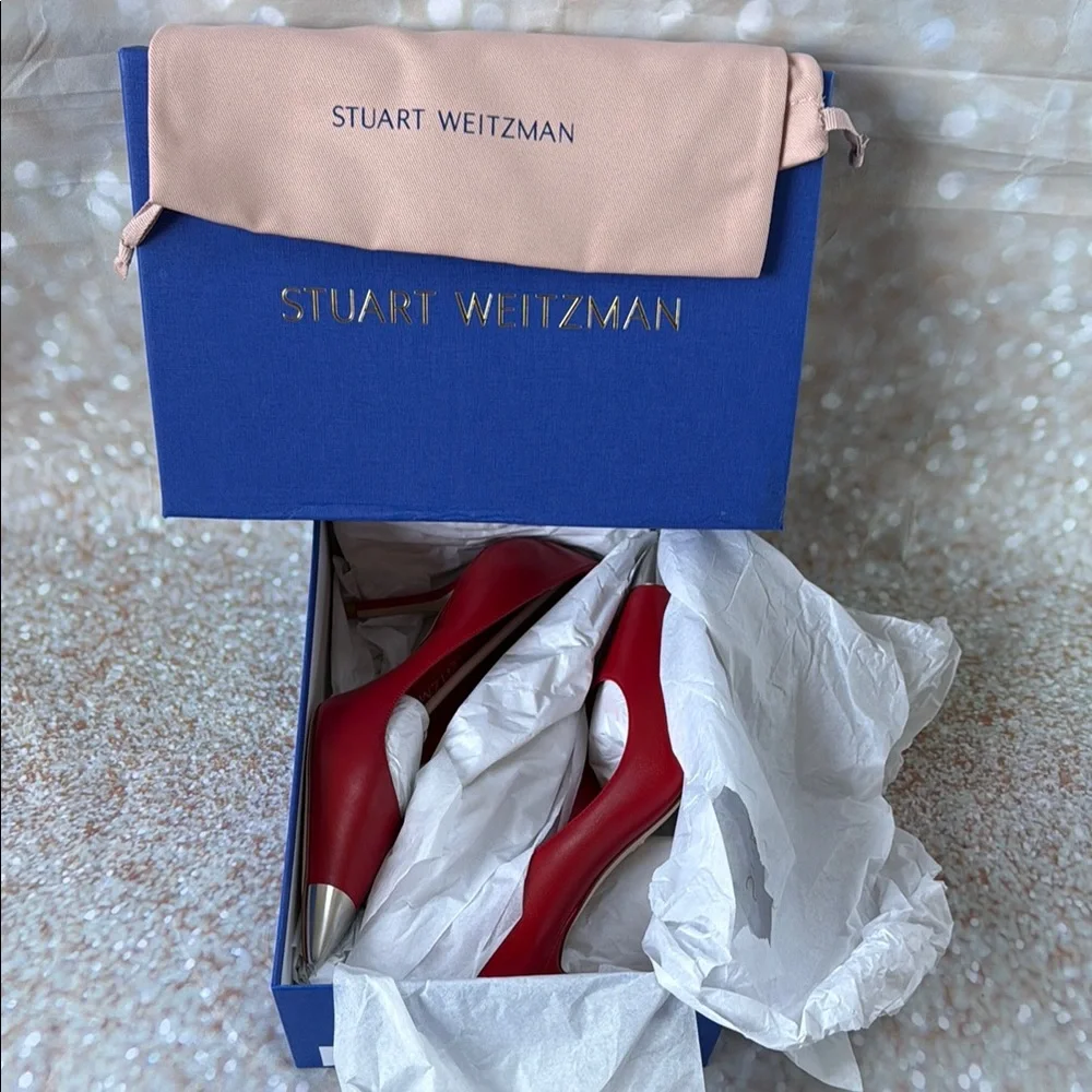NEW IN BOX! Stuart Weitzman Capsize 85 Heels - Picture 2 of 5
